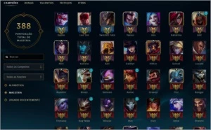 Acc borda DIAMOND, atualmente platina 2  + 100 champions!!! - League of Legends LOL