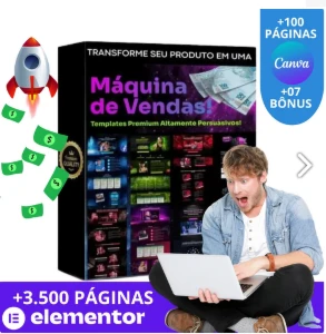 +1.000 Paginas De Vendas Premium - Profissional 2024