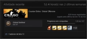 CONTA CSGO MEDALHA 5 ANOS! - Counter Strike