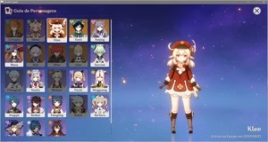 CONTA 4 PERSONAGENS 5* AR 36 CONTA COMPLETA - Genshin Impact