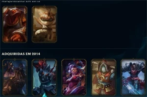 CONTA DE LEAGUE OF LEGENDS (LOL)