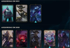 CONTA DE LEAGUE OF LEGENDS (LOL)