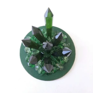 Porta Joias Pedras Verdes - Artesanato e Personalizados