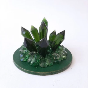 Porta Joias Pedras Verdes - Artesanato e Personalizados