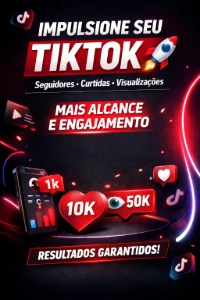 Tiktok Seguidores - Redes Sociais
