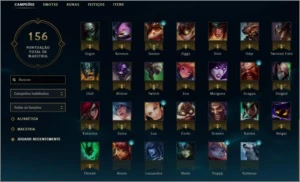 CONTA LOL(LEAGUE OF LEGENDS) PLATINA V  (EMAIL CONFIRMADO)