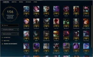 CONTA LOL(LEAGUE OF LEGENDS) PLATINA V  (EMAIL CONFIRMADO)
