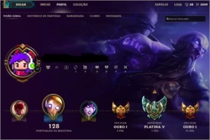 Conta platina 5 - League of Legends LOL