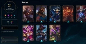 Conta LeagueOfLegends Diamante - League of Legends LOL