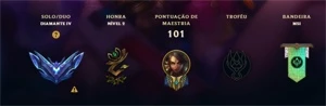 Conta LeagueOfLegends Diamante - League of Legends LOL