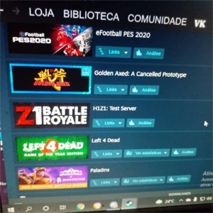 conta steam Csgo prime global com varios jogos - Counter Strike