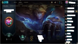 Conta LoL TODOS OS CAMPEÕES Platina 1 - League of Legends