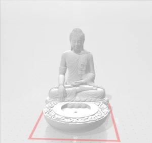 STL Para Impressão 3D - Incensário Buda - Serviços Digitais