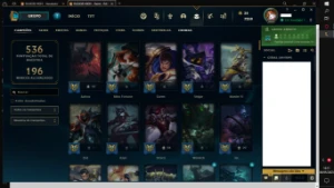 Conta de LoL Nv454 Unranked - League of Legends
