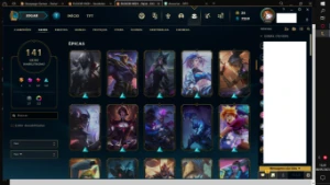 Conta de LoL Nv454 Unranked - League of Legends