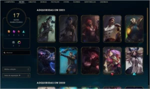 Conta para smurf - League of Legends LOL