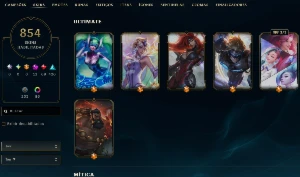 Conta LoL nvl 776 de 2015 - League of Legends