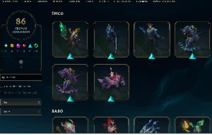 Conta LoL nvl 776 de 2015 - League of Legends