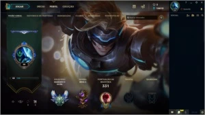 Conta league of legends D5 todos os champs + 222 skins LOL