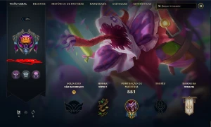 Conta League Of Legends +100 Campeões E Skins Level 325 LOL