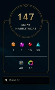 Conta League Of Legends +100 Campeões E Skins Level 325 LOL