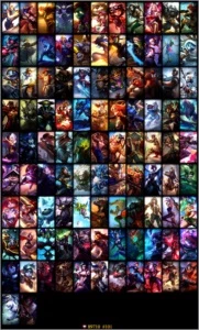 Conta LOL, platina V, todos os campeões e diversas skins - League of Legends