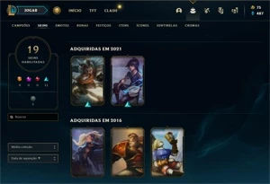 Conta LOL - League of Legends