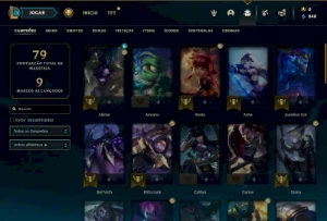 Conta Diamante 3 Mmr Mestre - League of Legends LOL