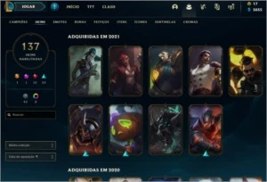 CONTA DE LEAGUE OF LEGENDS (PREÇO NEGÓCIAVEL) LOL