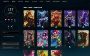 CONTA DE LEAGUE OF LEGENDS (PREÇO NEGÓCIAVEL) LOL