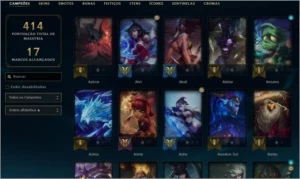 CONTA DE LEAGUE OF LEGENDS (PREÇO NEGÓCIAVEL) LOL