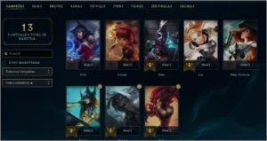 smurf lvl 17 main sup 8 champs 2 skin - League of Legends LOL