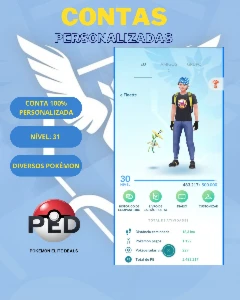🌟 Conta Pokémon GO | Nível 31 | Team Mystic 🌟 - Pokemon GO
