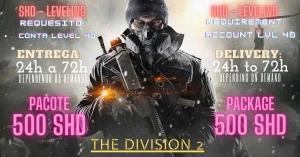 The Divison 2 - Power Leveling | Shd | Up De Conta - Ubisoft
