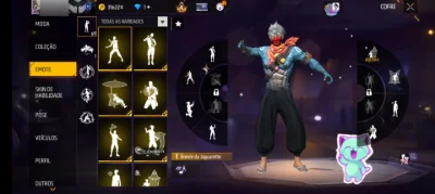 Vendo conta de ff gemada - Free Fire