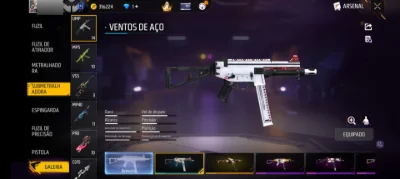 Vendo conta de ff gemada - Free Fire