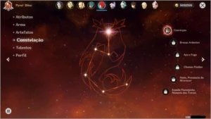 CONTA AR48 DILUC C1, QIQI C1, ZHONGLI, HARPA CELESTIAL - Genshin Impact