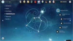 CONTA AR48 DILUC C1, QIQI C1, ZHONGLI, HARPA CELESTIAL - Genshin Impact