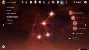 CONTA AR48 DILUC C1, QIQI C1, ZHONGLI, HARPA CELESTIAL - Genshin Impact