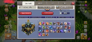 Cv17 Forte + Conta Brawl Star 27.600 Troféus No Mesmo Id - Clash of Clans