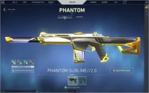 CONTA VALORANT OURO 1 + SKINS