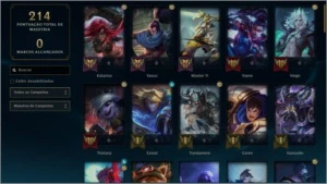 Vendo conta platina 4 com Zed Prestigio - League of Legends LOL