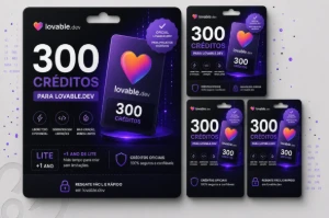 LOBABLE PRO LITE | 300 créditos - (conta) - Inteligência Artificial