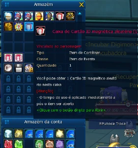 Conta Ox Omega La - Digimon Masters Online DMO