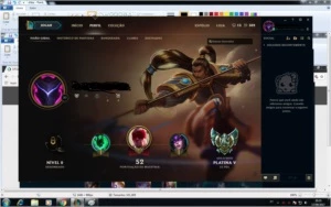 conta lol platina 5 - League of Legends