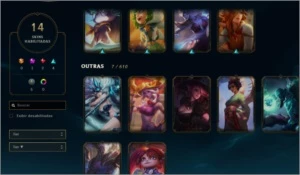 League Of Legends: Conta nível 50, gold 4 solo/duo s9 LOL
