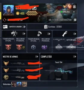 🔥 CONTA COD MOBILE PREMIUM — FULL ACESSO 🔥 - Call of Duty