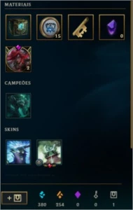 Conta Gold V, 23 Champions, 4 Skins - League of Legends LOL