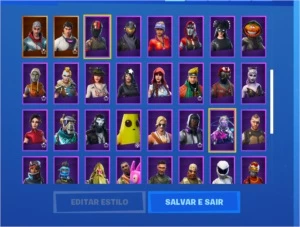 CONTA GALAXY - SEASON 4 ATÉ 9 - Fortnite