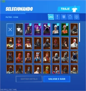 CONTA GALAXY - SEASON 4 ATÉ 9 - Fortnite